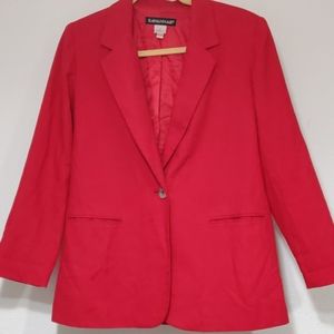 Savannah vintage red blazer